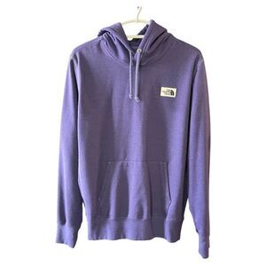 THE NORTH FACE Men's Heritage Patch Pullover Hoodie purple size Small